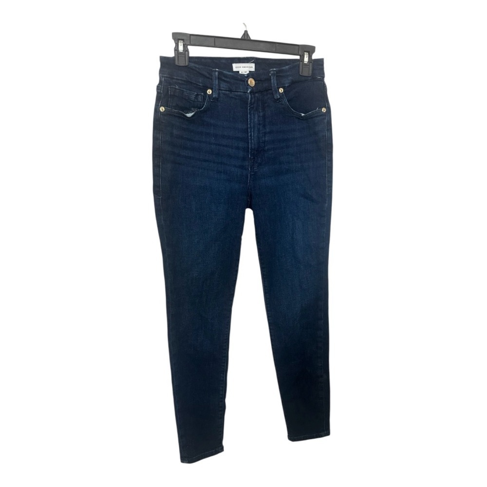 Good American Midnight High Rise Jeans - Picture 2 of 12